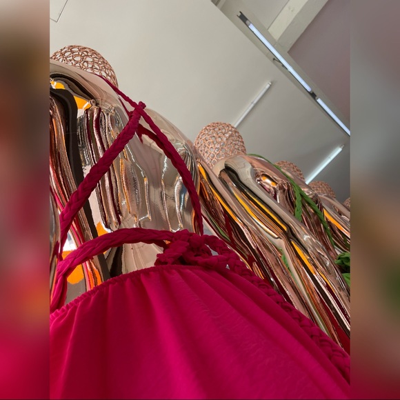 GORGEOUS Braided - PINK Brazilian Maxi Dress - Picture 8 of 8